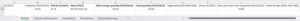 Picklists tab in Excel showing the column headers